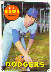 1969 Topps Baseball Cards      575     Bill Singer